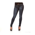 thumbnail image 1 of Cover Girl Jeans Skinny pour Femmes, Adolescentes Ou Grande Taille, Denim Foncé, 1 of 9