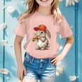thumbnail image 2 of Chandails pour Garçons Ados à Manches Courtes Tenue de Pâques Imprimé Oeuf de Pâques Décontracté Col Rond T-Shirts Basiques Chandails pour Filles 12-13 Ans, 2 of 4