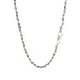 thumbnail image 2 of Sterling Silver 2.9mm Diamond Cut Rope Style Chain 24 in, 2 of 4