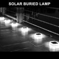 thumbnail image 3 of Danhjin Lighting Lighting Solar Underground Light Garden Courtyard LED Step Stair Light High Light Plastic Buried Light Gardening Tools, 3 of 6