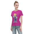 thumbnail image 4 of Women's Basic Short Sleeve T-Shirt Super Saiyan, 4 of 6
