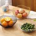 thumbnail image 4 of kurtrusly Sturdy And Durable Metal Fruit Baskets Large Capacity Open Wire Exquisite Appearance Wide black Oblique small 1Set, 4 of 6