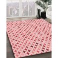 thumbnail image 3 of Ahgly Company Tapis Rectangulaire Lavable en Machine Intérieur Transitionnel Rouge Clair Rose, 2 Pieds x 4 Pieds, 3 of 7