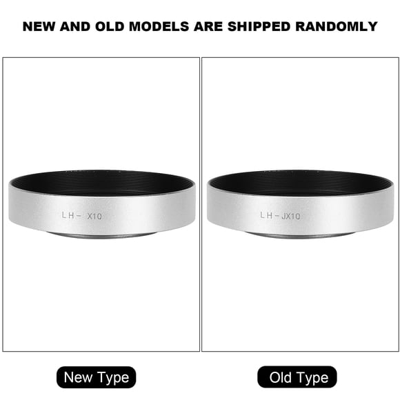 LHX10 Beautiful Alloy Hollow Detachable Lens Hood for Fuji /X20/X30