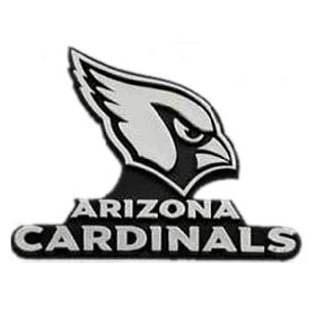 Emblème Auto des Arizona Cardinals - Argent