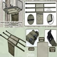 thumbnail image 3 of Universal Tree Stand  Replacement Treestand Seating Pocket 16x12Inch Mesh Fabric Lightweight Adjustable Buckles Easily Foldable Fits All Brands, 3 of 7