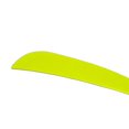 thumbnail image 4 of 12Pcs 5 Inch Feather Turkey Feathers Fletching Fletches, Lightweight And High Durability Fluorescent yellow, 4 of 8