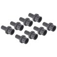 thumbnail image 1 of Unique Bargains UPVC Reducer Pipe Fitting 20mm OD 13mm Barbed, 8 Pack Straight Coupling Adapter Connector, Grey, 1 of 5