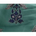thumbnail image 4 of oneOone Georgette Viscose Fabric Leaves|Bird & Floral Block Fabric Prints By Yard 42 Inch Wide, 4 of 4