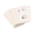 thumbnail image 2 of LEFU Coin Collection Storage Box Set - 12 Sizes Cardboard Holders Optional for Stamps & Coins, White Square Protective Cases, 50 Sheets per Box, Ideal for Collectors, 2 of 9