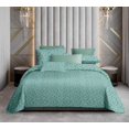 thumbnail image 1 of Floral Elegance Double Bed King-Size Bedsheet - Sea Green, 1 of 1