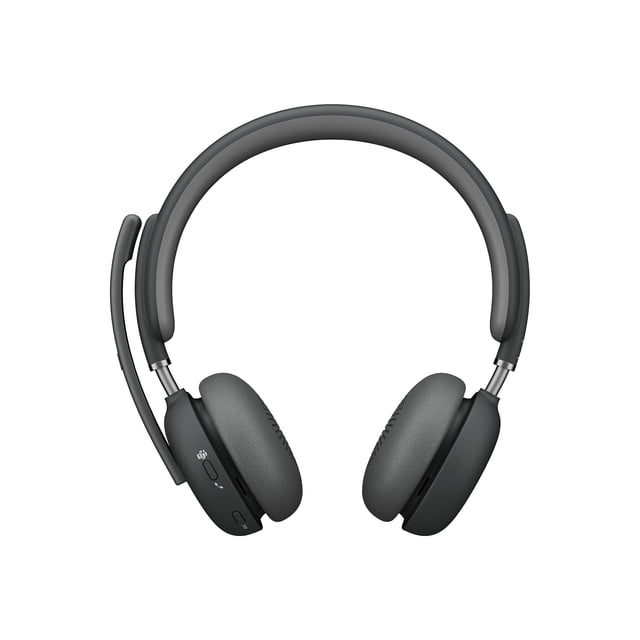 Logitech Zone Wireless 2 Premium Noise Canceling Headset with Hybrid ANC, Bluetooth, USB-C, USB-A, Certified for Microsoft Teams and Fast Pair, Graphite