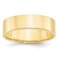 thumbnail image 1 of 10KY 6mm LTW Flat Band Size 10.5 Size 10.5, 1 of 3