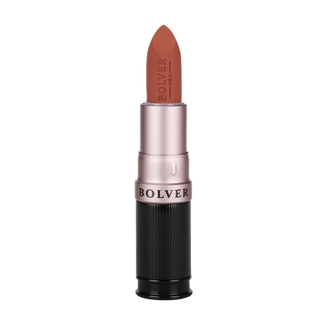 Bolver Rouge à Lèvres Mat Imperméable. Rouge à Lèvres Nourrissant Longue Tenue Hautement Pigmenté avec Hydratation Intense Teinte No 107