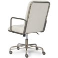 thumbnail image 3 of Scranton & Co Chaise de Bureau Moderne de Direction en Tissu, Crème, 3 of 12