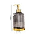 thumbnail image 3 of JASKFLY Plastic Refill Bottles 1 Pack 450ml Clear Plastic Hand Sanitizer, 3 of 8