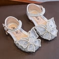 thumbnail image 1 of LSLJS Girls' Sandals Bow Princess Shoes Baby Soft Sole Bright Diamond Dance Performance Shoes, Girl's Sandals, 1 of 6