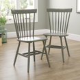 thumbnail image 4 of Sauder New Grange Spindle Back Chairs (2 pk), Pewter Green, 427843, 4 of 5