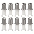 thumbnail image 1 of 10pcs Nose Hair Trimmer Head Accurate Shaving Universal Replacement Clipper Blade Heads, 1 of 14