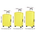 thumbnail image 2 of Unique Bargains Elastic Silk Travel Luggage Cover, Washable Protective Suitcase Protector Bag Yellow for 20 Inch Wheeled Suitcase, 2 of 5
