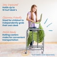 thumbnail image 4 of ECR4Kids The Surf Storage Rack, Stores 10 Portable Lap Desks, Cart with Rolling and Locking Casters, 4 of 6