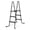 Black, variant on Funsicle 48 Inch SureStep 3 Stair Outdoor Above-Ground Swimming Pool Ladder