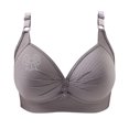 thumbnail image 1 of Birdeem Bras for Women Womans Printing Gathered Together Large Size Daily Bra Underwear No Rims, 1 of 1