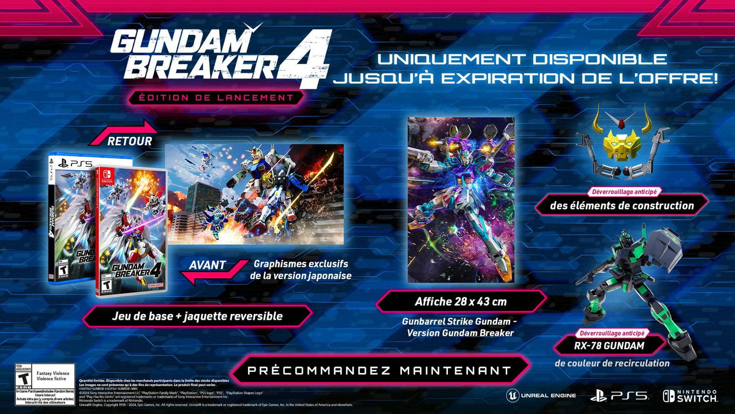 Jeu vidéo Gundam Breaker 4 pour (Nintendo Switch)