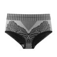 thumbnail image 4 of XZNGL Women Color Lace Edge High Waisted Shorts Shapewear Tummy Control Panties, 4 of 8