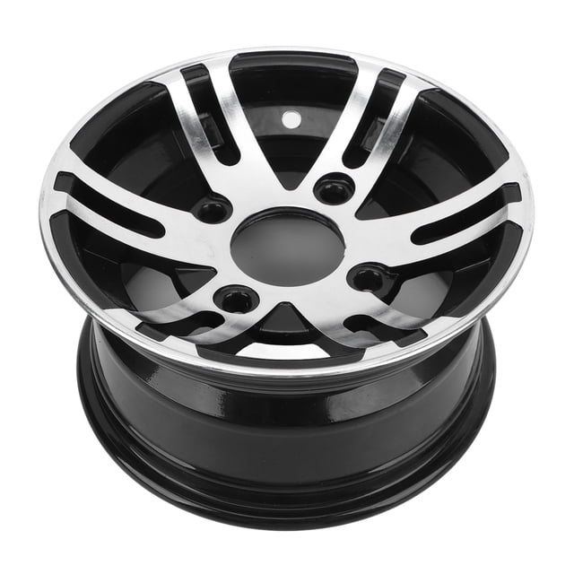 ATV Wheels Rims, 10 Inch ATV Wheel Rim Universal ATV Aluminum Alloy Rim for ATVs for Go Karts for Off Road Vehicles for Quad Bikes, Easy Installation, Enhanced Driving Experience