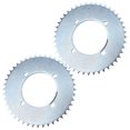 thumbnail image 2 of 44t Sprocket Chain Sprocket Replacement Dirt Bike Sprocket Atv Accessory Pair Of T8F 44T 2.1in Rear Chain Sprocket For 43cc 49cc Mini Pocket Dirt Bike Gas Scooter ATV, 2 of 8