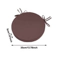 thumbnail image 3 of Coussin Rond d'Extérieur pour Chaise de Patio avec Housse Amovible Lavable à la Machine et Acier Inoxydable Durable, 3 of 7