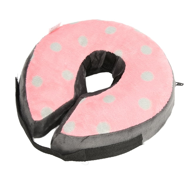 Collier Cône pour Animal, Collier de Récupération pour Animal Confortable Léger Lavable Protecteur Gonflable pour Chat pour Récupération