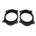 thumbnail image 3 of Door Speaker Adapter Bracket Rings, 2Pcs 6.5inch Black Door Speaker Adapter Spacer Rings with 2 Wire Harness Replacement for Levin, 3 of 8