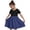 Navy, variant on Ketyyh-chn99 Baby Girl Princess Bridesmaid Pageant Gown Birthday Party Wedding Dress Girls Elegant Summer Dress Size for 5-6 Years,Hot Pink