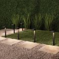 thumbnail image 2 of Mainstays Solar Powered Black Modern Edge LED Pathway Light and Landscape Light, 15 Lumens, 2 of 3