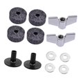 thumbnail image 3 of lionlar 12Pcs Cymbal Replacement Accessories Easy Installation Drum Cymbal s Pads Gray, 3 of 9