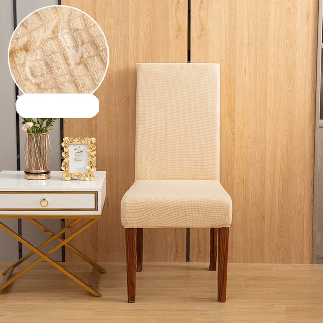 Daily Violete Solid Color Brushed High Elastic Chair Cover Soft And Comfortable Chair Seat Cover -proof And Dirt- Chair Slipcover Suitable For Dining Chair