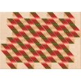 thumbnail image 1 of Ahgly Tapis Rectangulaire Lavable en Machine Intérieur Transitionnel Acajou Brun, 4 Pieds x 6 Pieds, 1 of 7