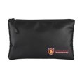 thumbnail image 1 of walmeck Fireproof Document Bag Silicone Coated Fiberglass Money Bag Pouch Holder Water Fire Resistant with Zipper Closure Storage for File Jewelry Valuables, Small Size, 1 of 7