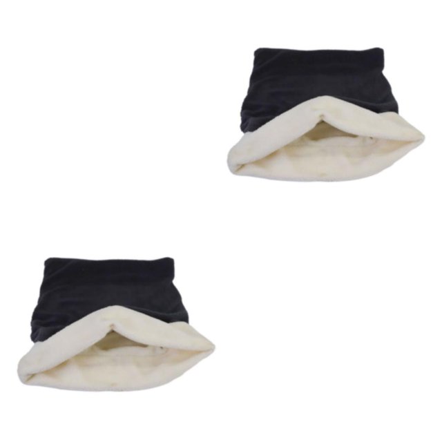 Transemion Cloth Keep Your Feline Comfortable Unique Pet Nests With Open Entrance Cat Sleeping Bags pale 2Set
