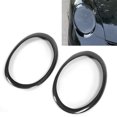 thumbnail image 4 of Phare Sourcil, Haute Compatibilité Finition Fine Fibre de Carbone Cadre de Lampe avant Protection pour Modification Auto, 4 of 7