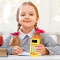 thumbnail image 4 of Math For Kids Girls Toys Age 6 8 10 Year Old Talking Math Educational Machine 13 Modes Addition And Subtraction Preschool Learning Activities For Girl 5 12 Toddler for Girls Age 2 Educational Number, 4 of 4