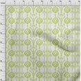 thumbnail image 3 of oneOone Viscose Chiffon Fabric Paisley|Stripe & Circle Ikat Decor Fabric Printed BTY 42 Inch Wide, 3 of 4