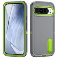 thumbnail image 1 of for Google Pixel 9 Pro Case, Google Pixel 9 Pro Phone Case with Built in Kickstand, Shockproof/Dustproof/Drop Proof Heavy Duty Military-Grade Rugged Protective Cover for Google Pixel 9 Pro,Grey, 1 of 9