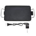thumbnail image 2 of Small Electric Griddle Nonstick Smokeless Multifunctional Stove Top Flat Grill for Indoor BBQ, 2 of 7