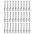 thumbnail image 1 of Unique Bargains 30 Pcs Aiguilles de Distribution en Acier Inoxydable 8G, Tube d'Aiguille de Colle 1 Pouces Embout Émoussé, 1 of 7