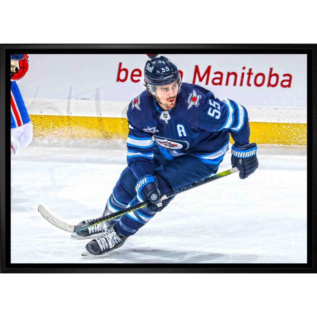 Frameworth Mark Scheifele 20x29 Canvas Framed Jets Action
