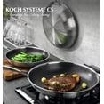 thumbnail image 4 of Koch Systeme CS 12 Inch Tri-Ply Stainless Steel etched Frying Pan, 4 of 9