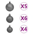 thumbnail image 5 of vidaXL Artificial Pre-lit Christmas Tree with Ball Set 150cm 380 Branches, 5 of 5
